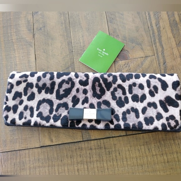 Kate Spade Animal Print clutch - Picture 1 of 3